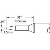 Metcal STTC-101P Sharp Conical Cartridge Soldering Tip for MX Series Systems