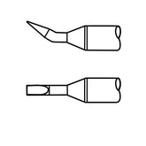 Metcal STTC-899 Bent Chisel Cartridge Soldering Tip for MX Series Systems, 1.5mm
