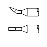 Metcal STTC-899 Bent Chisel Cartridge Soldering Tip for MX Series Systems, 1.5mm