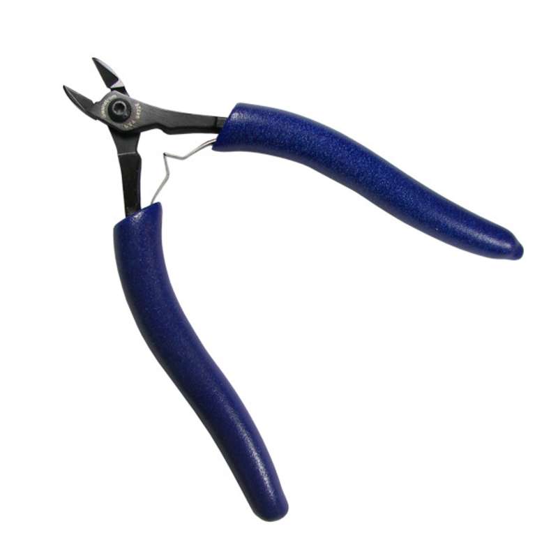 SWANSTROM S422E ESD-Safe Oval Submini Head Super Flush Cutters with Ergonomic Grip Handles, 5-5/8" Long