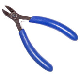 Swanstrom S510 ESD-Safe Oval Head Beveled Edge Cutter with Cushion Grip Handle, 4-15/16"