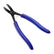 Swanstrom S710E ESD-Safe Oval Head Edge Semi-Flush Cutter with Cushion Grip Handle, 7-3/4"