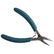 Swanstrom 221 ESD-Safe Spartan Series Long Nose Serrated Pliers, 5-1/4"