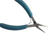 Swanstrom 325  ESD-Safe Long Nose Plier with Serrated Jaws, 5"