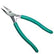 Swanstrom ELX54G ESD-Safe Thin Head Long Nose Plier with Smooth Jaw & Erogonomic Handle, 5.25"