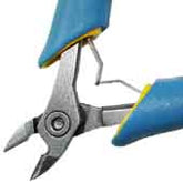 Swanstrom M140E ESD-Safe Ergonomic Oval Head Diagonal Bevel Semi Flush Cutter, 5-5/8"