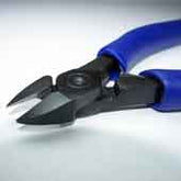 Swanstrom M160E ESD-Safe Ergonomic Oval Head Diagonal Bevel Semi Flush Cutter, 6"