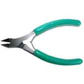 Swanstrom MX54-5 ESD-Safe Tapered Head Flush Cutter with Cushion Grip Handle, 4-1/4"