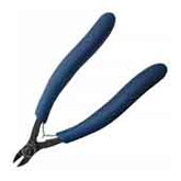 Swanstrom S140E ESD-Safe Oval Head Beveled Cutter with Ergonomic Grip Handle, 5-1/2"