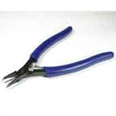Swanstrom S215E 45° ESD-Safe Long Nose Semi-Flush Cutter with Ergonomic Handle, 5-7/8"