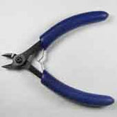 Swanstrom S413 ESD-Safe Slim Oval Head Flush Cutter with Cushion Grip Handle, 5-5/8"