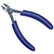 SWANSTROM S414E ESD-Safe Slim Oval Head Ultra-Flush Cutters with Erognomic Grip Handles, 5-5/8" Long