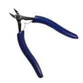 SWANSTROM S422E ESD-Safe Oval Submini Head Super Flush Cutters with Ergonomic Grip Handles, 5-5/8" Long