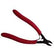 Swanstrom S44E ESD-Safe Oval Head Super Flush Cutters with Ergonomic Grip Handles, 5-5/8" Long