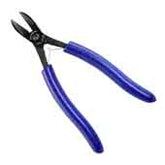 Swanstrom S710E ESD-Safe Oval Head Edge Semi-Flush Cutter with Cushion Grip Handle, 7-3/4"