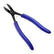 Swanstrom S710E ESD-Safe Oval Head Edge Semi-Flush Cutter with Cushion Grip Handle, 7-3/4"