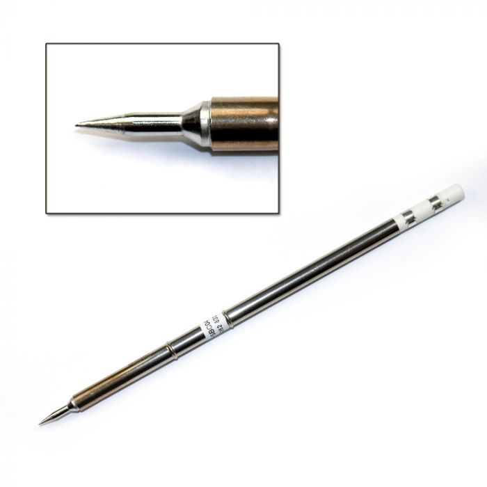 Hakko T15-SBS04 Conical Soldering Tip, R0.4mm x 14mm