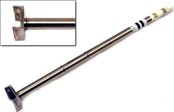 Hakko T15-1004 T15 Series Tunnel Soldering Tip, 9.5mm x 15.8mm