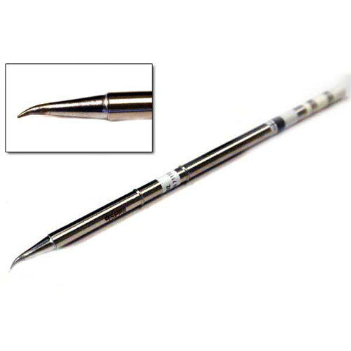 Hakko T15-J02 30° Bent Conical Soldering Tip, 0.2mm x 3.5mm