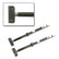 Hakko T16-1012 T16 Series SOP Soldering Tip, 18mm for FM-2022/203/206, FX-600/8801, 2/Pak