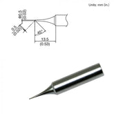 HAKKO T18-C05 Beveled Solder Tip For FX-8801 Iron, 0.50MM