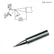 HAKKO T18-C08 T18 Series 45° Beveled Solder Tip