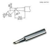 HAKKO T18-C3 45° T18 Series 45° Beveled Solder Tip