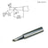 HAKKO T18-C3 45° T18 Series 45° Beveled Solder Tip