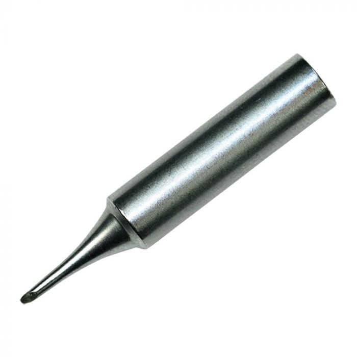 Hakko T18-CF1 60° Face Tinned Bevel Soldering Tip, 1.0mm