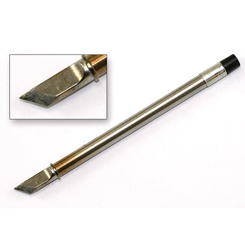 HAKKO T31-01KU 45° Bent Knife Tip for FX-100 Soldering Station, 15mm