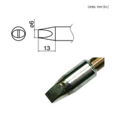 Hakko T33-D6 Ultra Heavy-Duty Chisel Soldering Tip for FX-8002 Handpiece