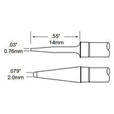 Metcal TCP-BLP1 Tweezer Blade Solder Cartridge