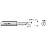Plato HS-0927 HS Series Blade Soldering Tip, Alternate for Hakko 900M-T-K, .250"
