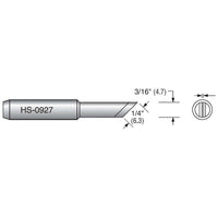 Plato HS-0927 HS Series Blade Soldering Tip, Alternate for Hakko 900M-T-K, .250"