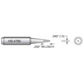 Plato HS-4785 HS Series Thin Conical Soldering Tip, Alternate for Hakko 900M-T-B, .040"