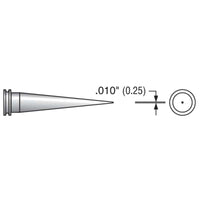 Plato MS-4110 Conical Soldering Tip, Alternate for Weller LT1L, .010"