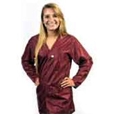 Techwear VOJ-33-M V-Neck Hip-Length Jacket In OFX-100 Material, Medium