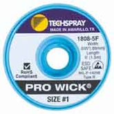 Techspray 1808-5F Pro Wick Rosin Desoldering Braid