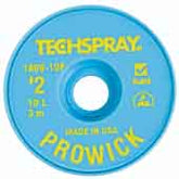 Techspray 1809-10F Pro Wick Rosin Desoldering Braid