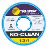 Techspray 1821-25F No-Clean Desoldering Braid