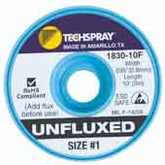 Techspray 1830-10F Unfluxed Desoldering Braid