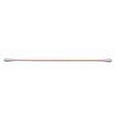 Techspray 2300-100 TechSwabs Double-Tip Cotton Swab with Wood Handle, 5", 100/pk