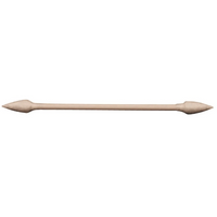 Techspray 2313-30 TechSwabs Double-Ended Pointed Cotton Swab with Paper Handle