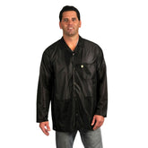 Techwear LOJ-93-L ESD-Safe Traditional Style Hip-Length Jacket, OFX-100 with 3 Pockets