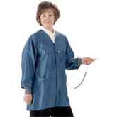 Techwear HIJ-43C-S ESD-Safe Hallmark Jacket with Cuffs & Ground Snap