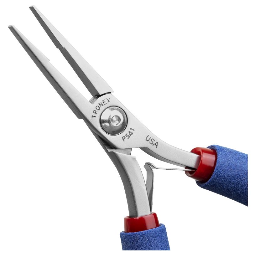 Tronex P541 Flat Nose Pliers With Long Smooth Jaw