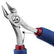 Tronex 7723 Taper Cutter Relief Razor Flush with Long Ergonomic Handles