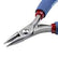 Tronex P713 Chain Nose Pliers With Short Smooth Jaw