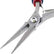 Tronex P724 Needle Nose Pliers with Extra-Long, Smooth Jaw & Long Ergonomic Handles