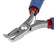 Tronex P752 Bent Nose Pliers With Smooth Jaw 60° Sturdy Tips